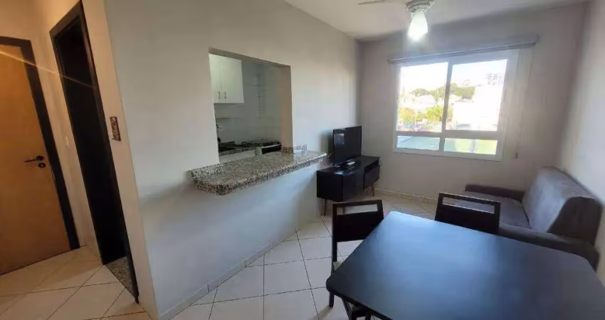 Apartamento mobiliado com 1 quarto, 40 m² - venda ou aluguel - jardim esplanada - são josé dos campos/sp