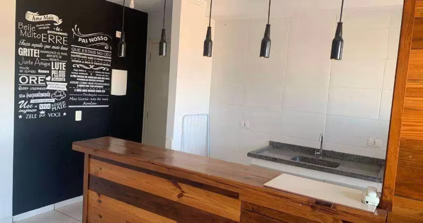 Apartamento com 2 dormitórios para alugar, 45 m² por r$ 2.400,00/mês - villa branca - jacareí/sp