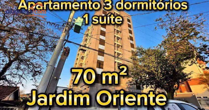 Apartamento com 3 dormitórios à venda, 70 m² por r$ 530.000,00 - jardim oriente - são josé dos campos/sp