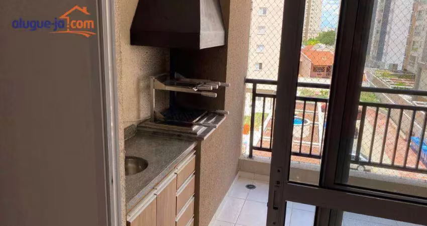 Apartamento com 3 dormitórios para alugar, 80 m² por r$ 4.490,00/mês - jardim aquarius - são josé dos campos/sp
