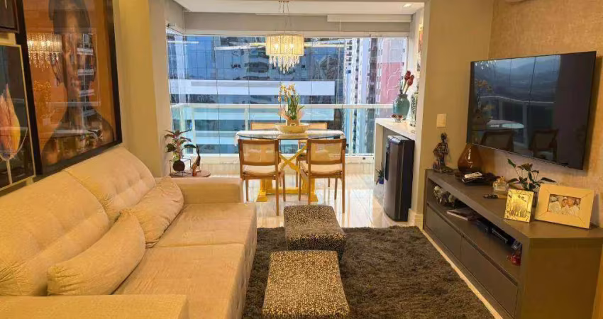 Apartamento com 2 dormitórios para alugar, 78 m² por r$ 6.000,00/mês - jardim aquarius - são josé dos campos/sp