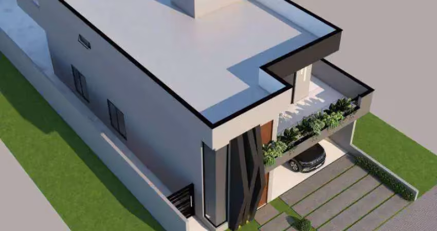Casa nova com piscina à venda no condomínio malibu – 4 suítes – caçapava/sp