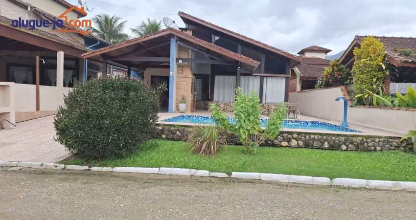 Casa com 3 dormitórios, 179 m² - venda por r$ 1.200.000 ou aluguel por r$ 5.502/mês - horto florestal - ubatuba/sp