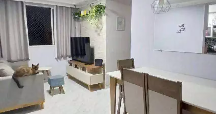 Apartamento com 2 dormitórios à venda, 48 m² por r$ 266.000,00 - monte castelo - são josé dos campos/sp