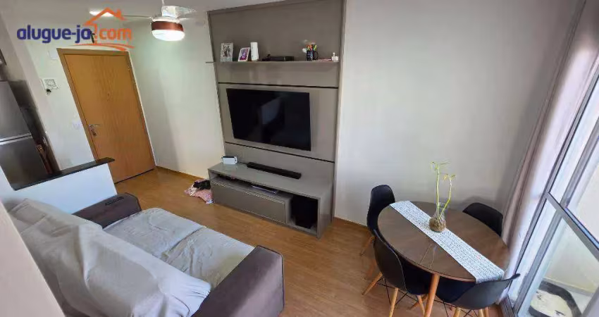 Apartamento com 2 dormitórios para alugar, 45 m² por r$ 2.456/mês - jardim sul - são josé dos campos/sp
