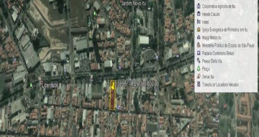 Terreno comercial à venda no Centro, Itu 