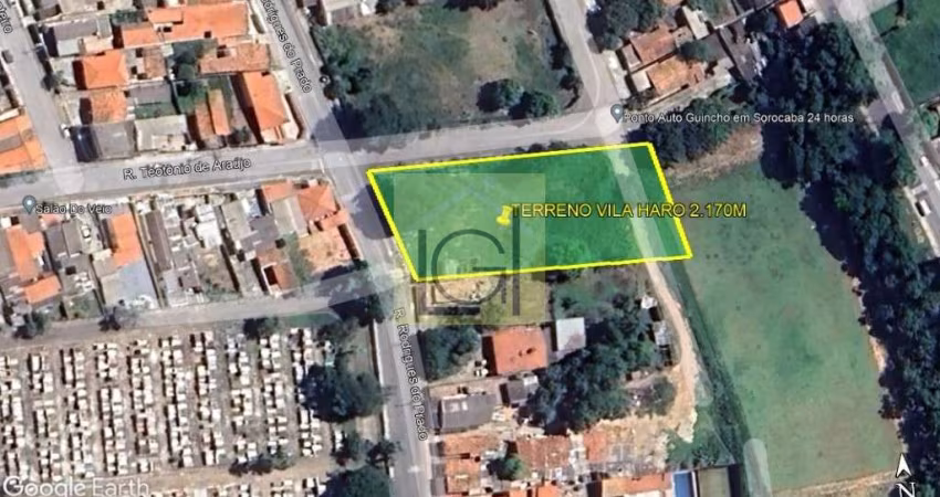 Terreno à venda na Vila Haro, Sorocaba 