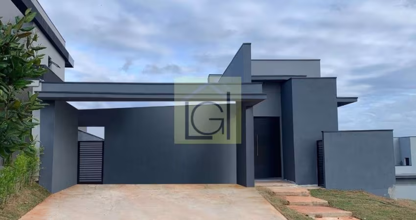 Casa em condomínio de alto padrão com 3 quartos e 2 suítes em Loteamento Residencial Una, Itu-SP: 175m², 2 salas, 4 vagas.