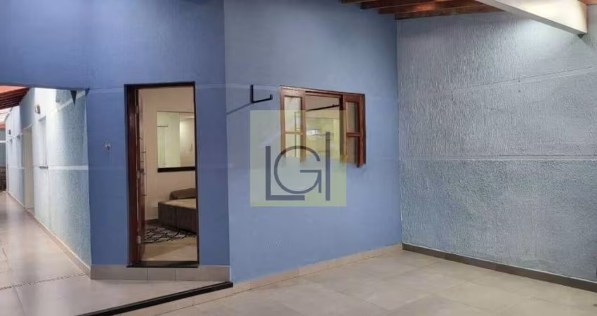 Casa disponível para venda ou locação no Parque América, Itu-SP: 3 quartos, 1 suíte, 1 sala, 2 banheiros, 2 vagas, 138m².