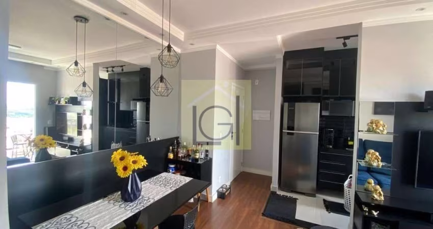 Imperdível: Apartamento à venda em Itu-SP, no Condomínio Bretagne, com 2 quartos, sala, banheiro, vaga de garagem e 52m²