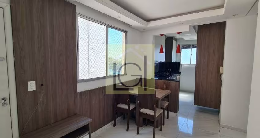 Apartamento para locação no Parque das Indústrias em Itu-SP: 2 quartos, 1 sala, 1 banheiro, 1 vaga de garagem, 64m².