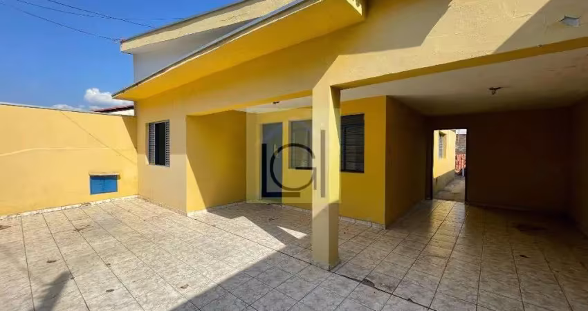 Casa para locação em itu-sp, no jardim padre bento: 2 quartos, 1 sala, 1 banheiro, 3 vagas de garagem!