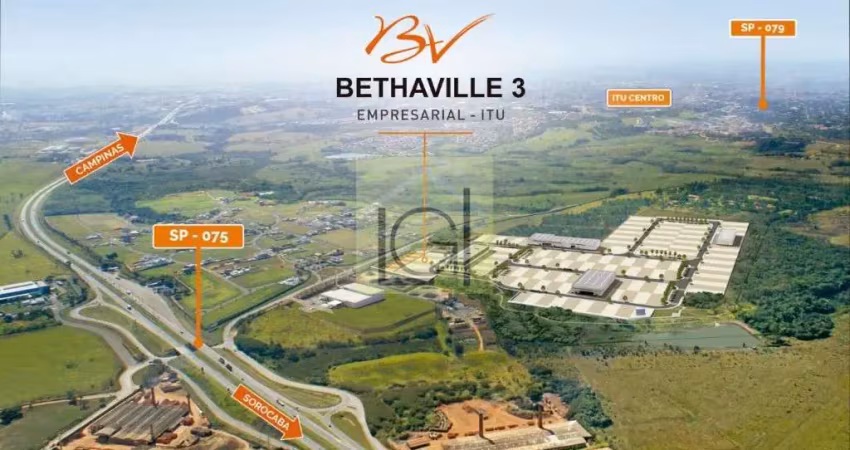Terreno industrial de 1.050m² à venda em condomínio de bethaville 3 empresarial, itu-sp: oportunidade única!