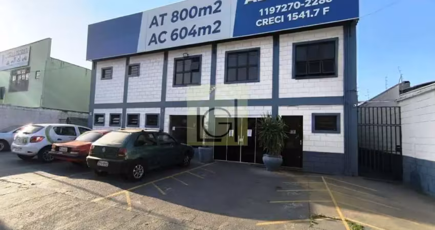 Barracão comercial para locação em itu-sp no bairro são luiz: 2 salas, 2 banheiros, 10 vagas de garagem, 605m²!