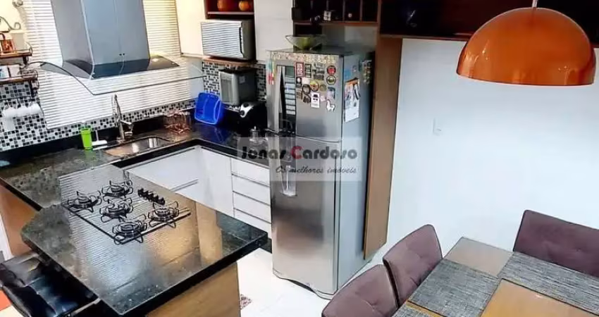 Sobrado a venda de 80m² na vila brasileira, em condomínio, 2 quartos sendo suítes, sala e cozinha planejada, área gourmet. r$:480 mil. mogi das cruzes