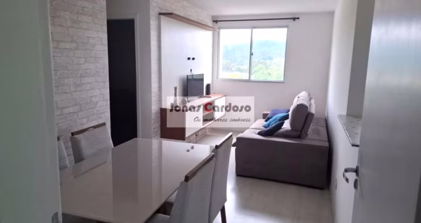 Apartamento à venda no Mirassol andar alto com elevador, 2 quartos sendo 1 suíte, 1 sala, 2 banheiros, 58m². Por R$: 385 mil. Bairro Mogilar