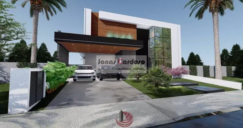 Casa de alto padrão a venda no condomínio mosaico essence em césar de souza, mogi das cruzes. com 4 suítes (1 master), piscina, área gourmet, confira