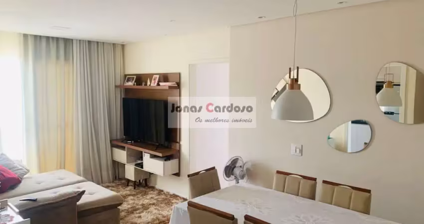 Flex mogi para locação todo mobiliado, 3 quartos sendo 1 suíte, sala ampla, 2 banheiros, 2 vagas de garagem, 74m². mogi das cruzes.