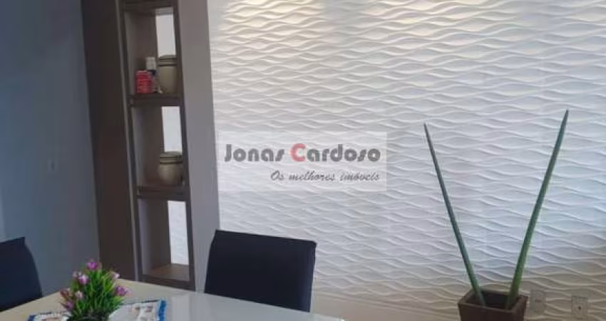 Apartamento todo planejado à venda no Condomínio Dolce Vita em Mogi das Cruzes-SP: 3 quartos sendo 1 suíte, sala, 2 banheiros. Por 599 mil.