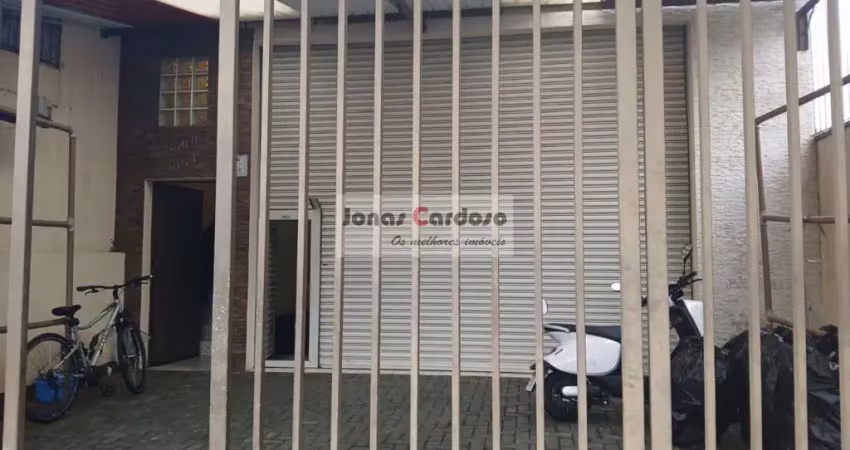 Salão comercial para locação em mogi das cruzes-sp, bairro jardim são pedro: 1 sala, 2 banheiros, 1 vaga de garagem.