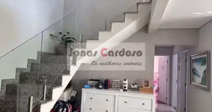 Aluguel de apto duplex de luxo na vila oliveira: 4 quartos, 2 suítes, 2 salas, 4 banheiros, 2 vagas, 200m². `por r$: 6.000 pacote mensais.