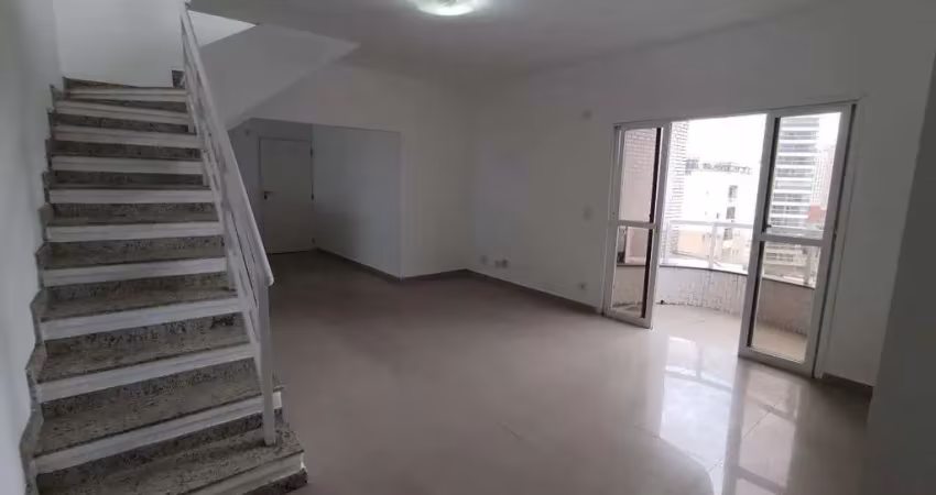 Cobertura Duplex, 3 dormitórios, 3 vagas de garagem, Ponta da Praia, Santos