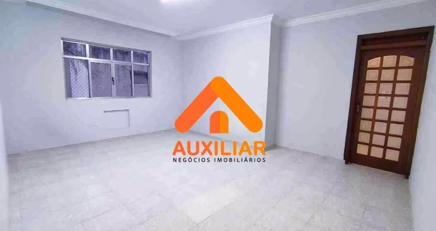 2 dormitórios c/ 1 suíte e dependência, elevador, garagem, Encruzilhada, Santos/SP
