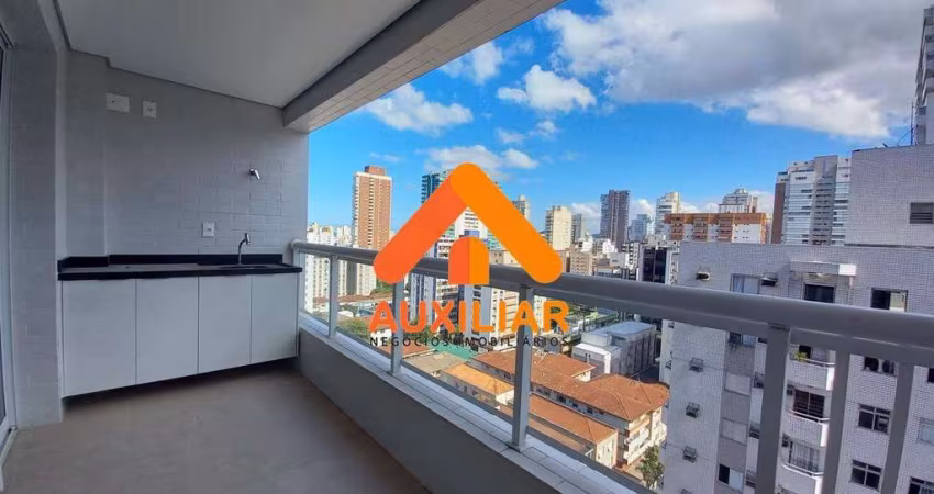 2 suítes, Varanda, Lazer Completo, Boqueirão, Santos
