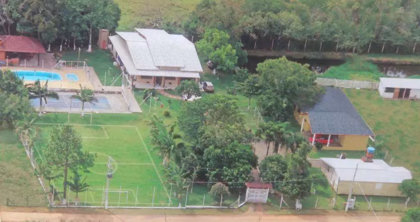 Chácara com 5 dormitórios à venda, 6300 m² por r$ 750.000,00 - costa do ipiranga - gravataí/rs