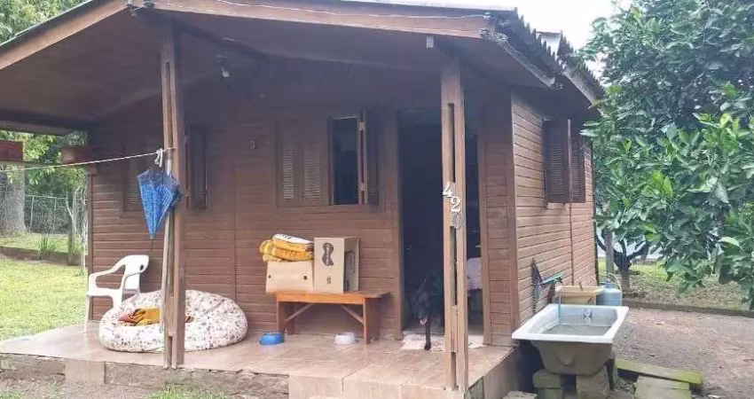 Chácara com 1 dormitório à venda, 1000 m² por r$ 220.000,00 - estancia antiga - gravataí/rs