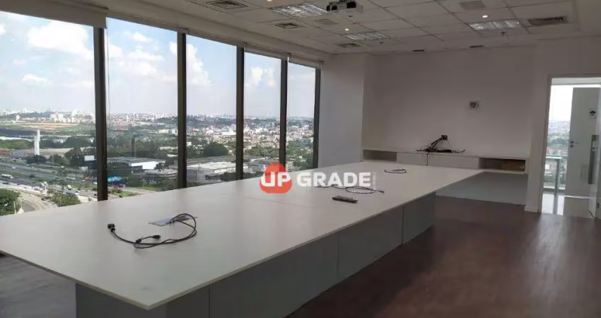 Sala para alugar, 1300 m² por r$ 107.000,00/mês - edifício west point - barueri/sp