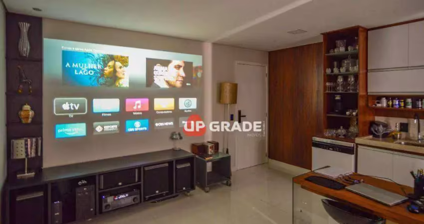 Apartamento com 1 dormitório à venda, 50 m² por r$ 580.000,00 - edifício splendya 1 - barueri/sp