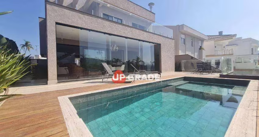 Casa com 4 dormitórios à venda, 450 m² por r$ 4.500.000,00 - gênesis 1 - santana de parnaíba/sp