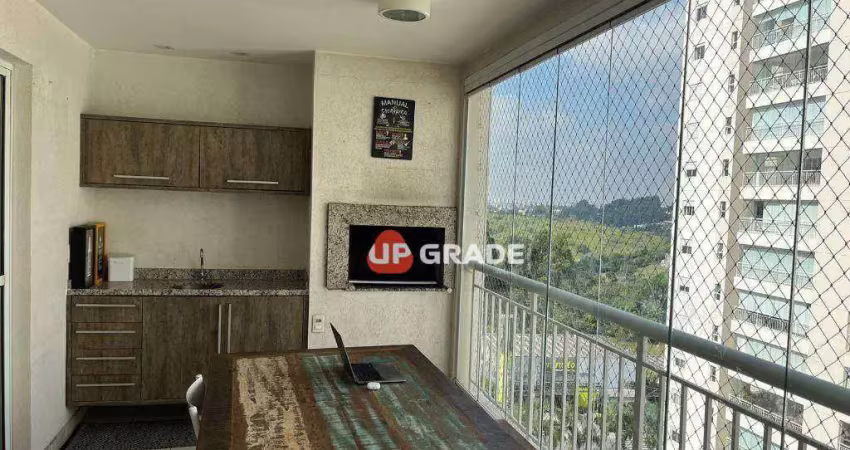 Apartamento com 3 dormitórios à venda, 132 m² por r$ 1.450.000,00 - edifício ghaia - santana de parnaíba/sp