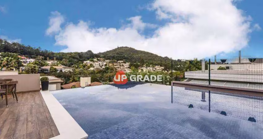 Casa com 5 dormitórios à venda, 730 m² por r$ 10.500.000,00 - alphaville residencial 10 - santana de parnaíba/sp