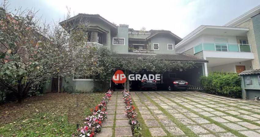 Casa com 4 dormitórios à venda, 386 m² por r$ 2.500.000,00 - tarumã - santana de parnaíba/sp