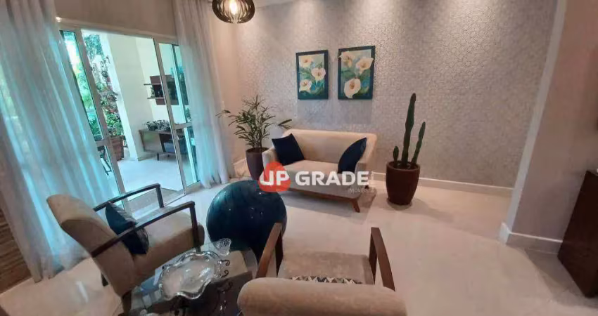 Apartamento com 3 dormitórios à venda, 133 m² por r$ 1.750.000,00 - edifício resort tamboré - santana de parnaíba/sp