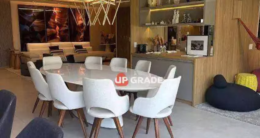 Apartamento com 3 dormitórios à venda, 224 m² por r$ 3.500.000 - edifício boulevard tamboré - santana de parnaíba/sp