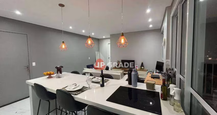 Apartamento com 1 dormitório à venda, 45 m² por r$ 580.000,00 - acqua park bethaville. - barueri/sp