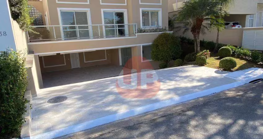 Casa com 4 dormitórios para alugar, 387 m² por r$ 21.700,00/mês - alpha plus - barueri/sp