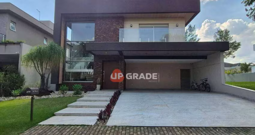 Casa com 5 dormitórios à venda, 407 m² por r$ 7.500.000,00 - residencial burle marx - santana de parnaíba/sp