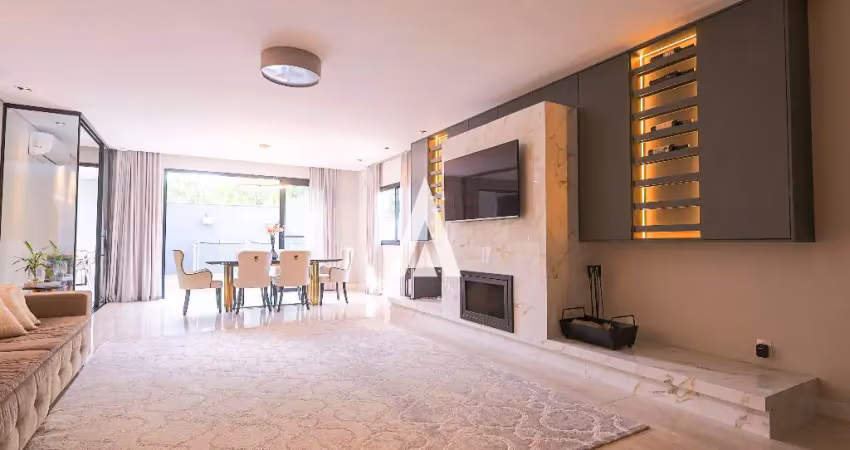 Linda casa em condomínio fechado com 3 suítes à venda no bairro vila nova em joinville - sc por r$ 2.100.000,00.