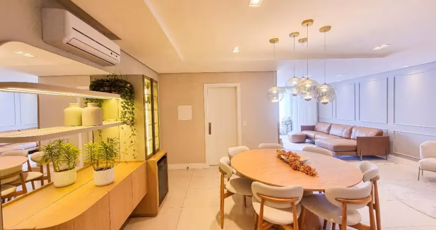 Amplo apartamento mobiliado com 2 suítes + 1 dormitório à venda no bairro américa, em joinville – sc de r$ 1.399.000,00 por r$ 1.340.000,00