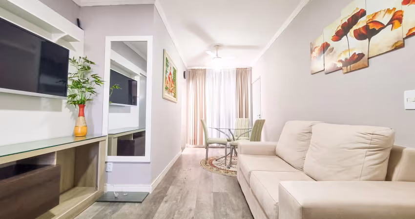 Apartamento mobiliado com 1 quarto à venda no bucarein – joinville/sc | r$ 185.000,00