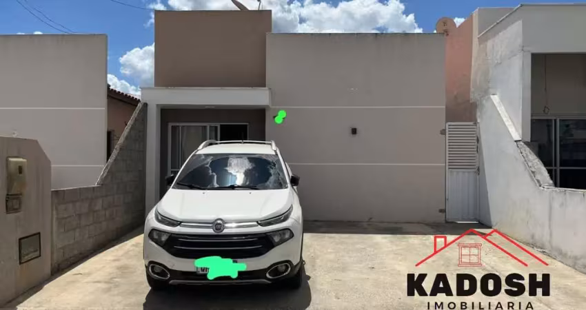 Casa em condomínio à venda em feira de santana-ba, bairro papagaio: 2 quartos, 1 suíte, 1 sala, 2 banheiros, 1 vaga, 120m².