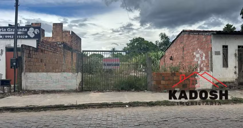 Oportunidade imperdível! terreno para venda localizado no bairro no feira vii, próximo ao parque da cidade em feira de santana