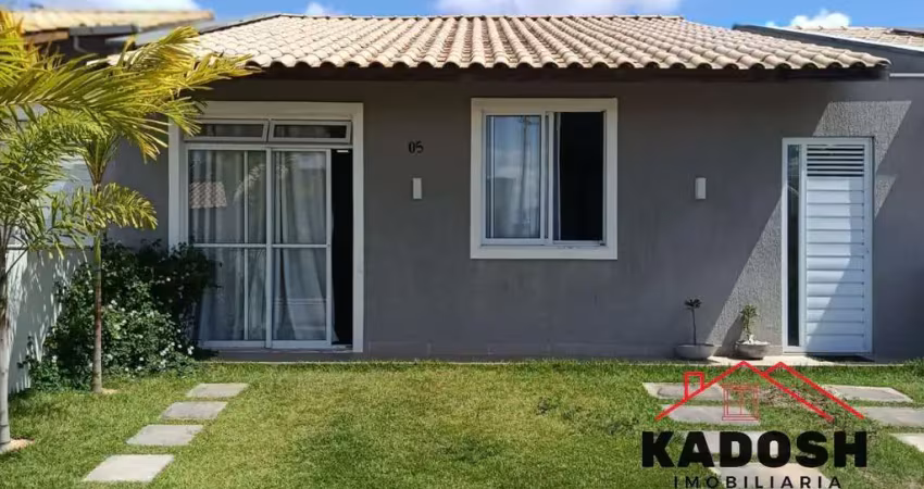 Casa mobiliada para locação no condominio elegance residence  localizado no bairro sim em feira de santana