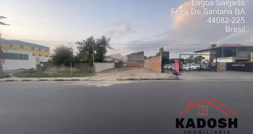 Terreno para locação localizado na noide cerqueira no bairro sim  em feira de  santana