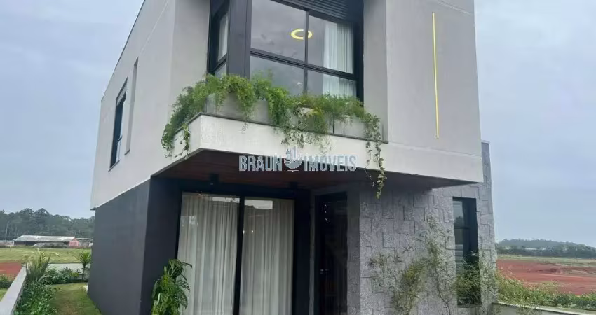 Condomínio lév, sobrados com 3 dormitórios em gravataí proximo alphaville e rs 118