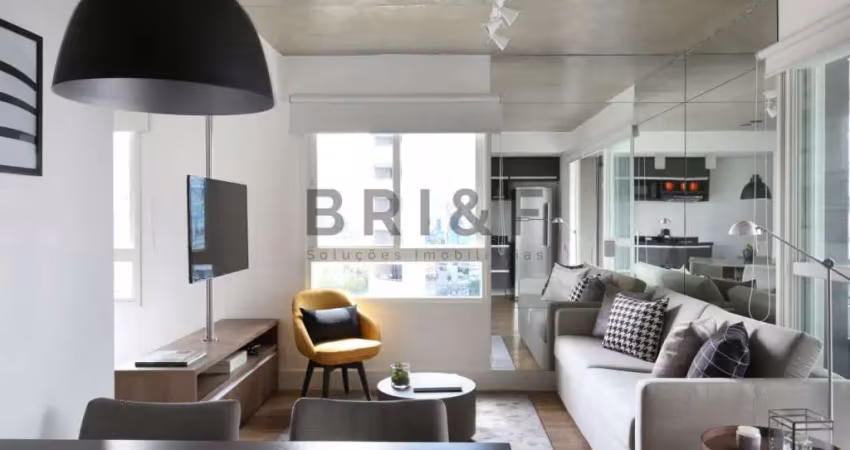 Apartamento à venda/locação com 63m², 1 suíte, 1 lavado, varanda e 1 vaga. cidade monções.